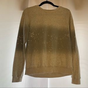 Kendall Lane Women's Sweatshirt Bleach Dye Sweatshirt Cute Sweatshirt Small